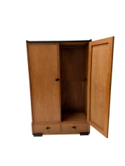 Art Deco Modernist Armoire or Wardrobe by Jan Brunott, 1920s